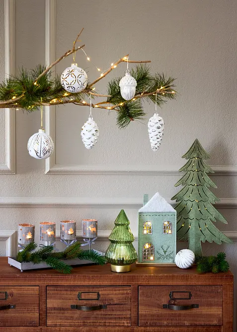 Decoratief huis met LED, bonprix