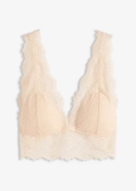 Bralette van sierlijk kant, bonprix