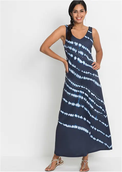Maxi jurk met batikprint, bonprix