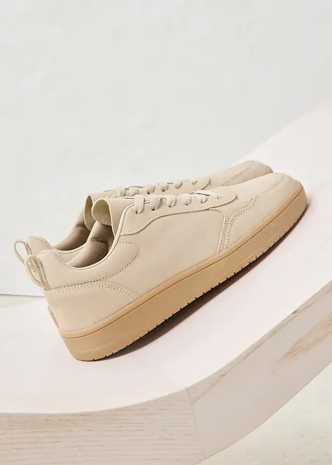 Sneakers van leer, bonprix