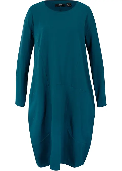 Katoenen overhemdjurk in O-vorm, bonprix