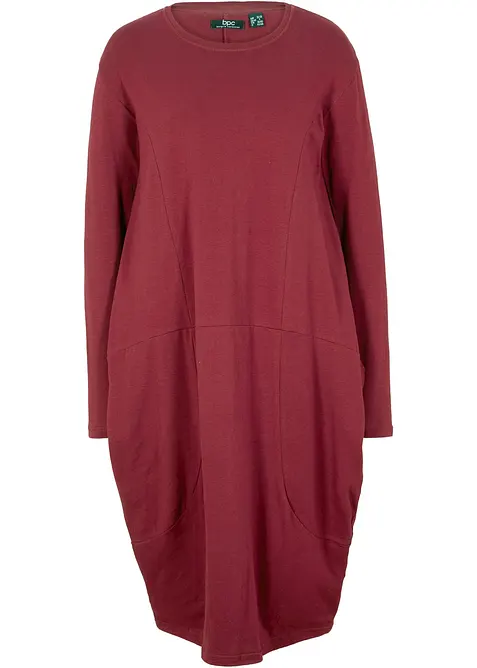 Katoenen overhemdjurk in O-vorm, bonprix