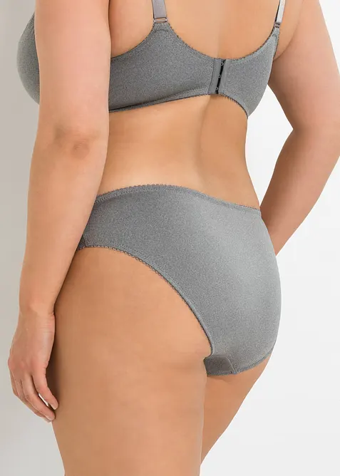 Slip met subtiel kant (set van 2), bonprix