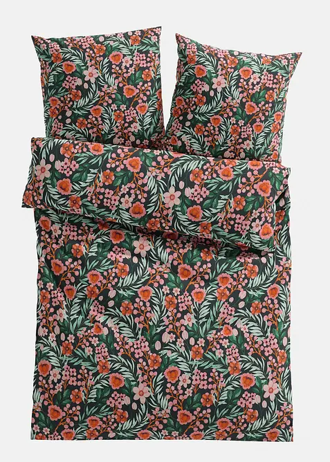 Dekbedovertrek, gebloemd, bonprix