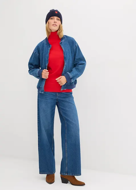 Fijngebreide coltrui, bonprix