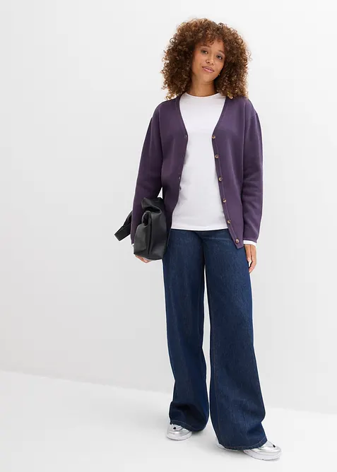 Fijn gebreid vest, bonprix