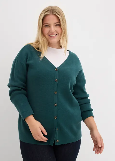 Fijn gebreid vest, bonprix