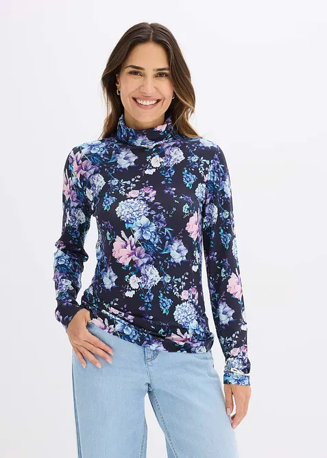 Longsleeve in een zachte viscosemix, bonprix