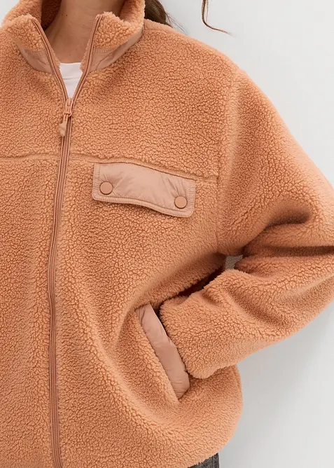 Teddy fleece vest, bonprix