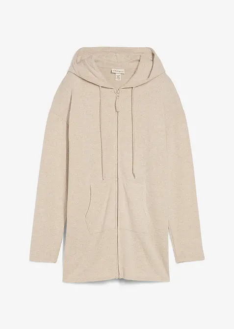 Fijngebreid vest van viscose, bonprix