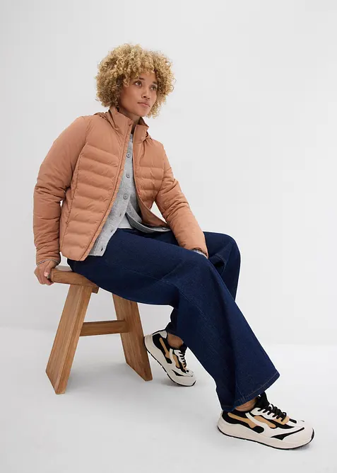 Gewatteerde, ultra lichte jas van imitatiedons, bonprix