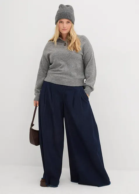 Trui met kraag, bonprix