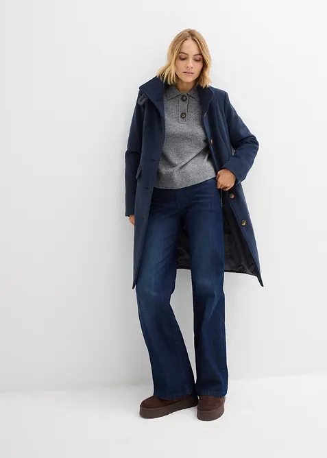 Trui met kraag, bonprix