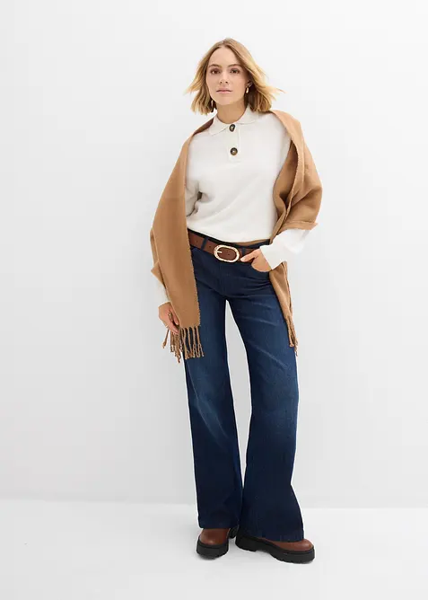 Trui met kraag, bonprix