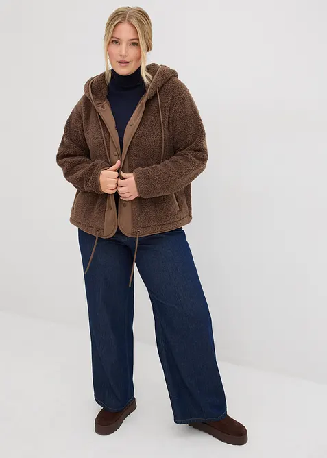 Teddy fleece vest, bonprix