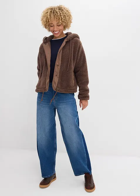 Teddy fleece vest, bonprix