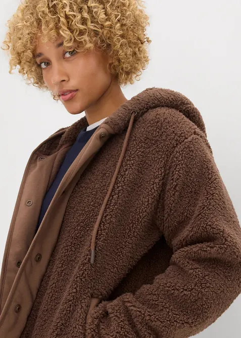 Teddy fleece vest, bonprix