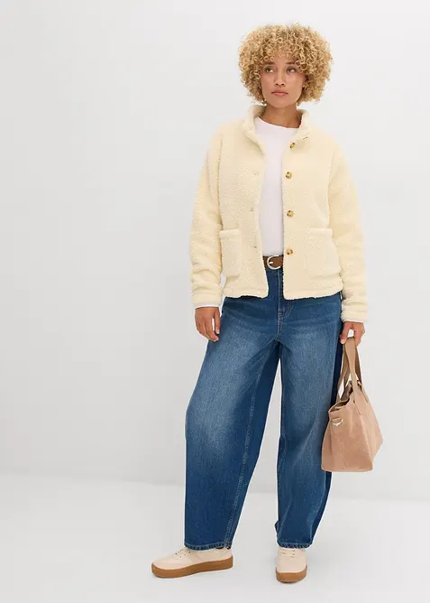 Teddy fleece vest, bonprix