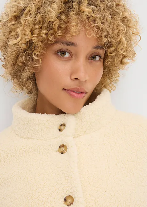 Teddy fleece vest, bonprix