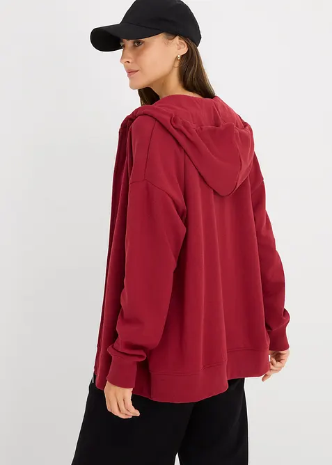 Lang sweatvest, bonprix