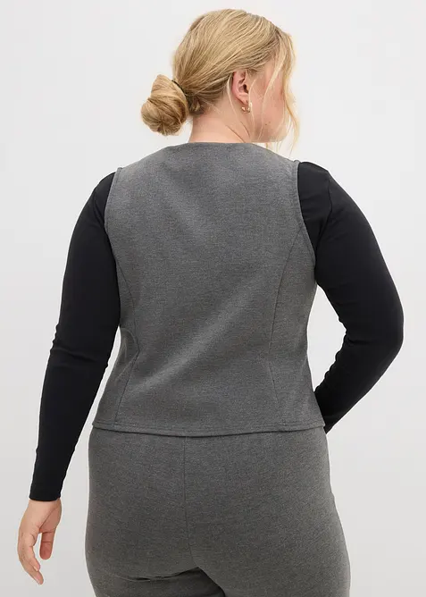 Gilet in een viscosemix, bonprix