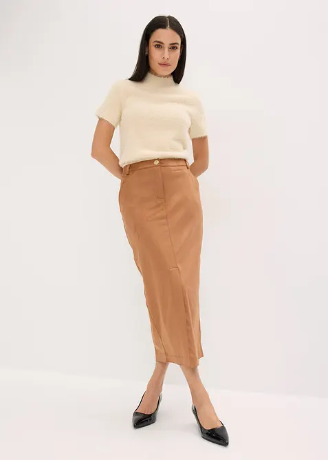 Kokerrok van immitatiesuède, bonprix