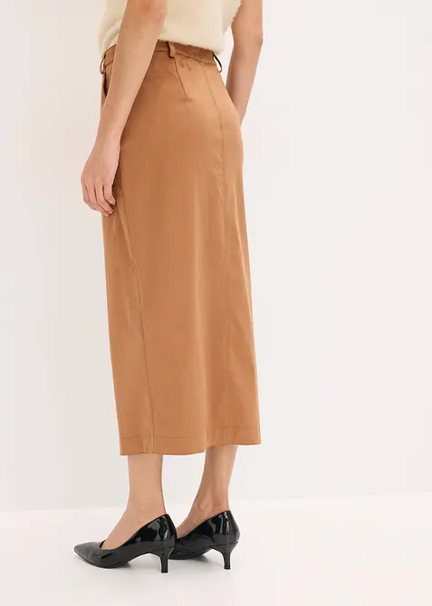 Kokerrok van immitatiesuède, bonprix