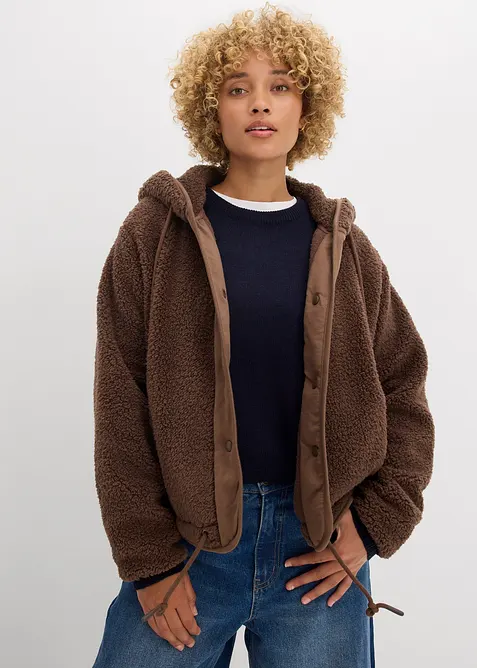 Teddy fleece vest, bonprix