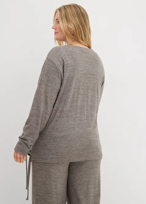 Wikkelvest in een gebreide look, bonprix