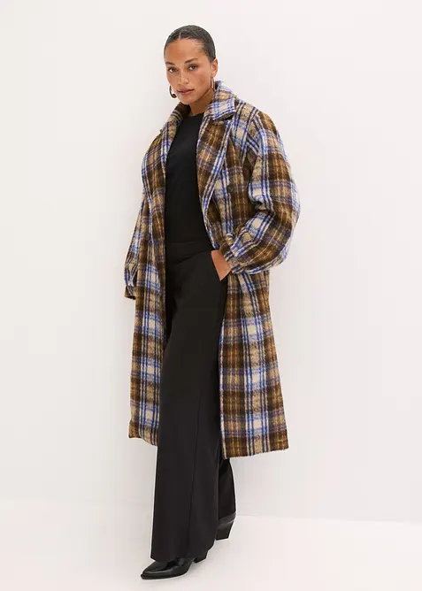 Lange jas met ballonmouwen, bonprix