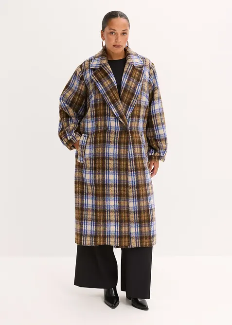 Lange jas met ballonmouwen, bonprix