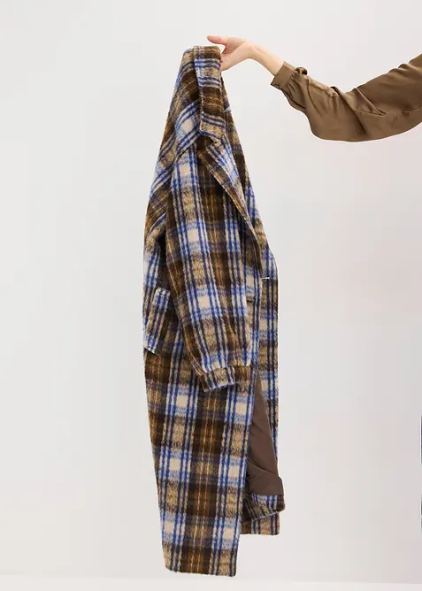 Lange jas met ballonmouwen, bonprix