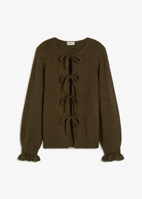 Oversized vest van zachte wolmix, bonprix