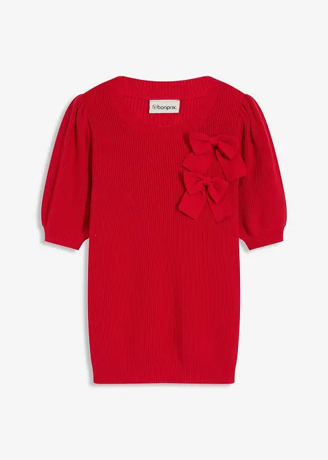 Trui met strikapplicatie, bonprix