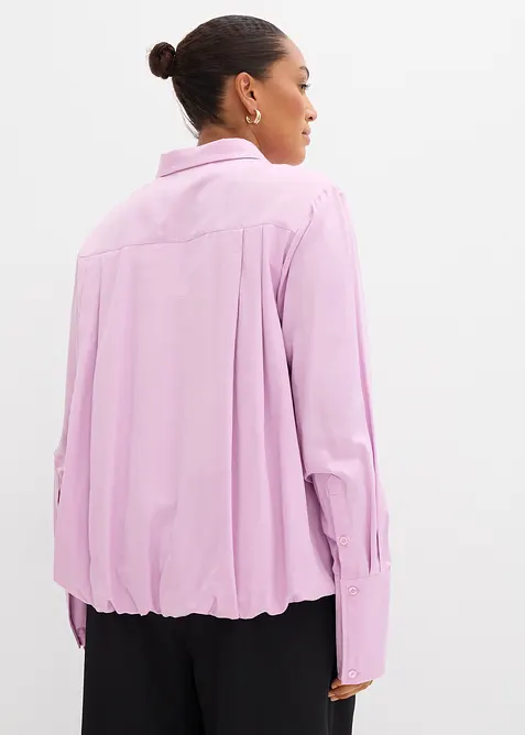 Satijnen blouse in een viscosemix, bonprix