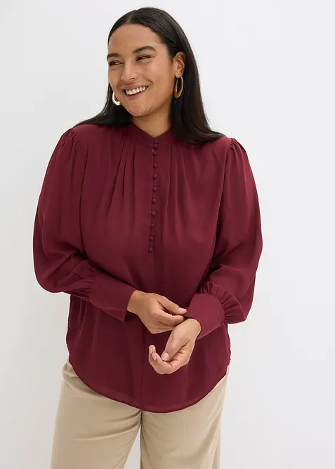 Tuniekblouse van chiffon, bonprix