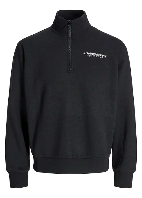 JJ REBEL sweater met rits, J&J Rebel