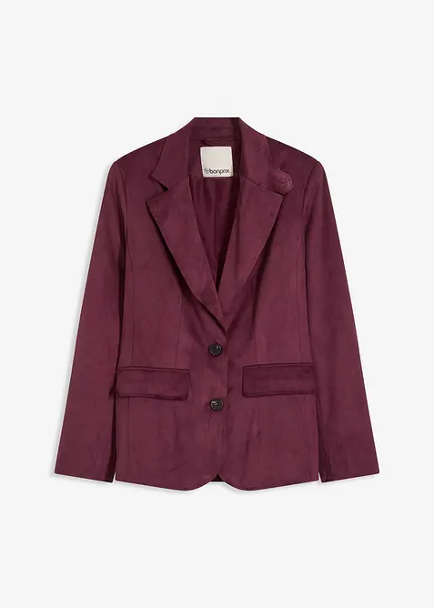 Blazer van imitatiesuède, bonprix