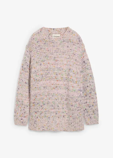 Oversized trui van noppengaren, bonprix