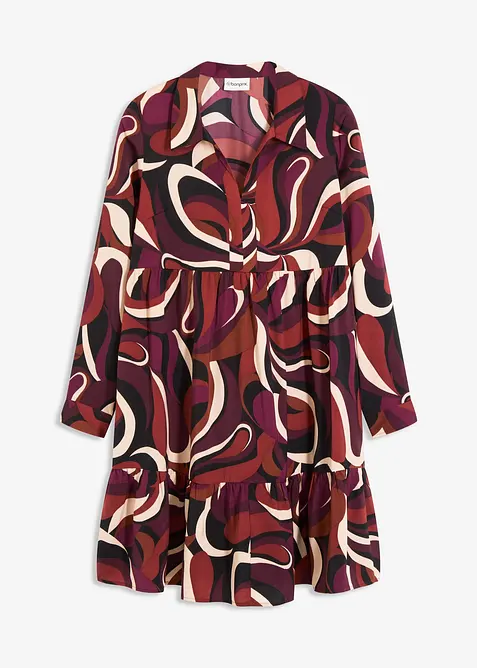 Tuniekjurk van soepel satijn, bonprix