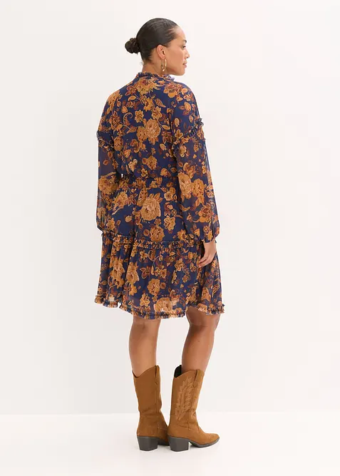 Tuniekjurk van zachte mesh, bonprix