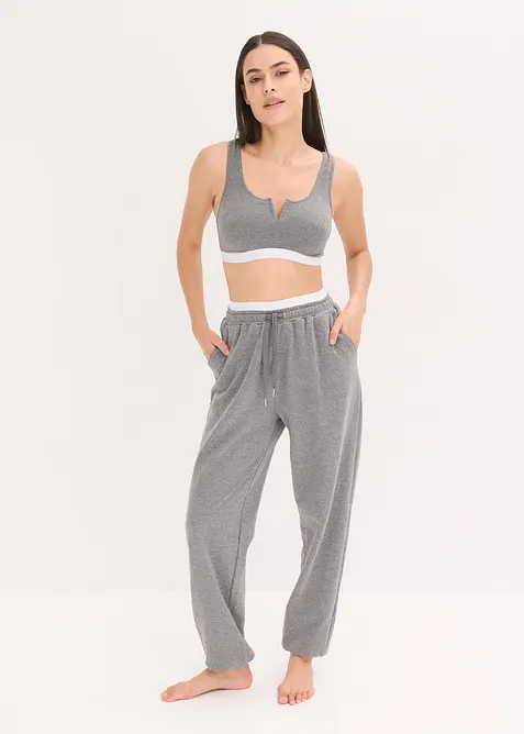 Loungewear sweatbroek met steekzakken, bonprix