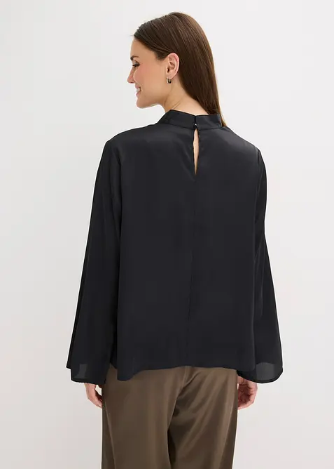 Blouse van soepel satijn, bonprix
