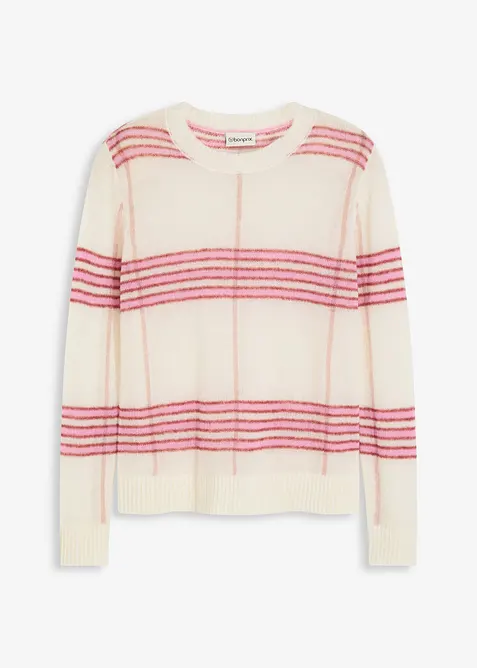 Trui met wol en alpaca, bonprix