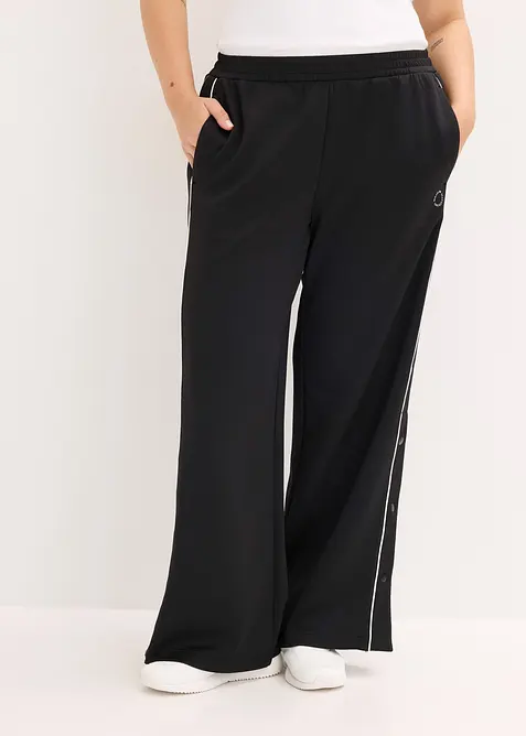 Joggingbroek met knopen, sneldrogend, bonprix