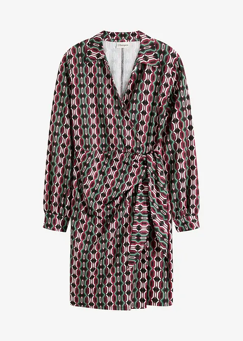 Wikkeljurk van gestructureerde jersey, bonprix