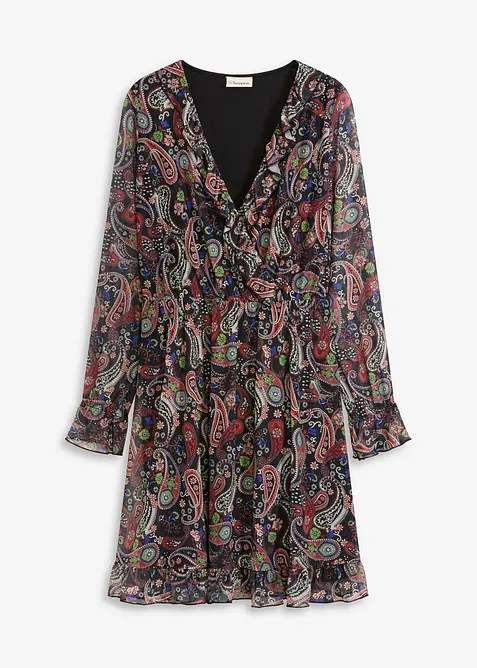 Jurk van mesh, bonprix