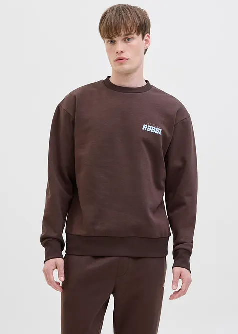 JJ REBEL sweater met print achterop, J&J Rebel