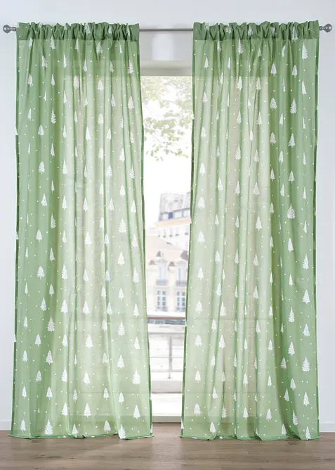 Gordijn van biologisch katoen (1 stuk), bonprix