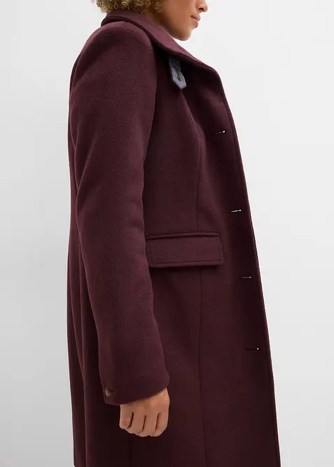 Lange winterjas in layerlook, bonprix